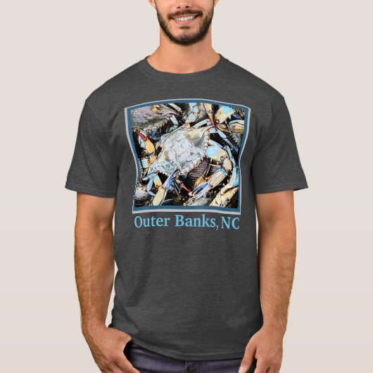 Crabby Crab Outer Banks Sweatshirt of T-shirt (Voorkant)