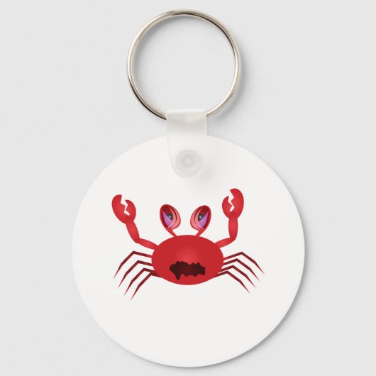 Crabby Crab Sleutelhanger (Voorkant)