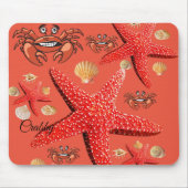 Crabby Crab Starfish Muismat! Muismat (Voorkant)