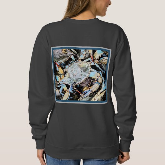 Crabby Crab T-Shirt of Sweatshirt (Achterkant)