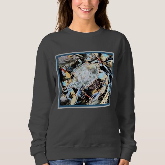 Crabby Crab T-Shirt of Sweatshirt (Voorkant)