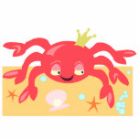 Crabby Cutout Fun Cartoon Crab Art Design Staand Fotobeeldje<br><div class="desc">Een leuke cartoon,  kawaii,  krab een vriend met een rommelige leuke krabby met een leuk motto-sassy statement karakter zee schepsel schattig kunstontwerp voor het leven onder water van de oceaan,  waanzinnige beeldhouwkunst Vandaag krijg je een grappig kunstwerk sculptuur. Deze kleine krab zal je opvrolijken</div>
