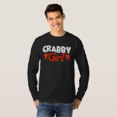 Crabby Girl Crab T-shirt (Voorkant volledig)