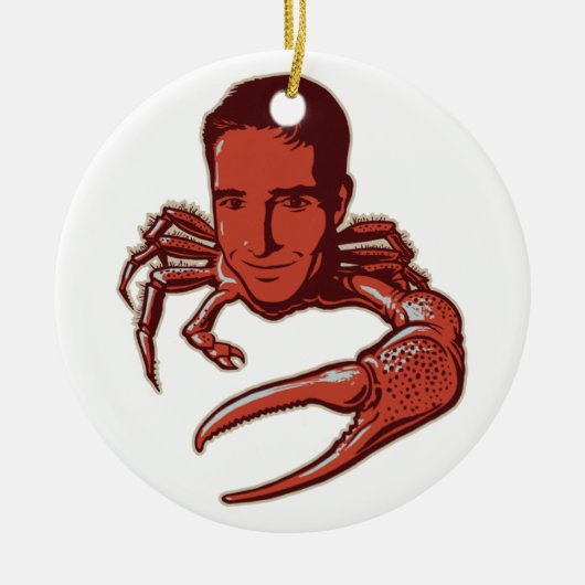 Crabby Holiday Ornament (Voorkant)