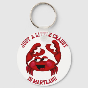 Crabby in Maryland Sleutelhanger