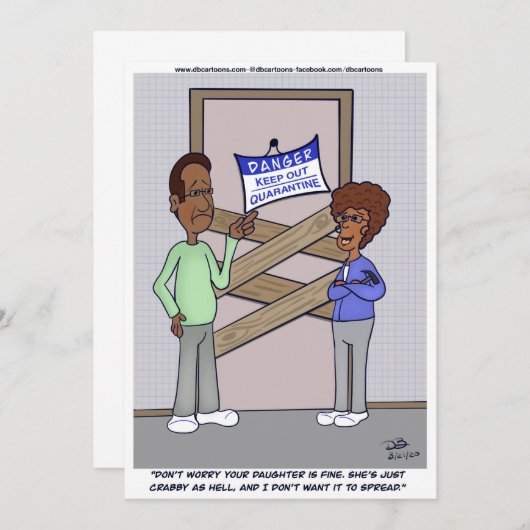 Crabby Kaart (Voorkant / Achterkant)