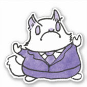 Crabby Lupin sticker (Voorkant)