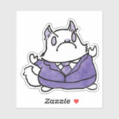 Crabby Lupin sticker (Vel)