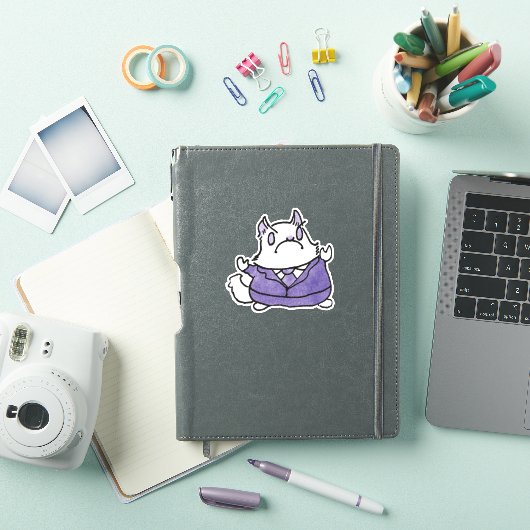 Crabby Lupin sticker (iPad Cover)