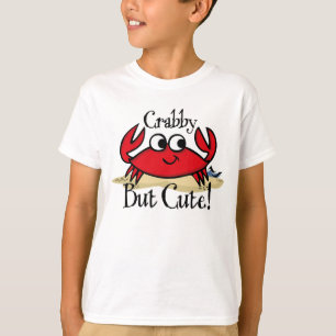 Crabby maar Cute Kinder Shirt