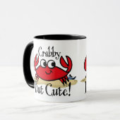 Crabby maar Cute Mok (Voorkant links)