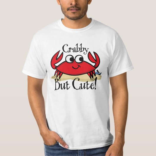 Crabby maar Cute Shirt (Voorkant)