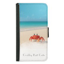 Crabby Maar Schattige - Aangepaste Slogan Telefoon