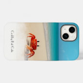 Crabby Maar Schattige - iPhone 14 Tough Hoesje (Achterkant (horizontaal))