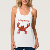 Crabby mama tanktop (Voorkant)