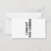 Crabby Mini Valentijn Notitiekaartje (Achterkant)