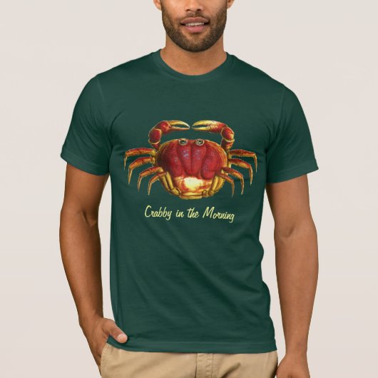 Crabby Morning CRAB T-Shirt (Voorkant)