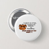 Crabby MT Ronde Button 5,7 Cm (Voorkant /achterkant)