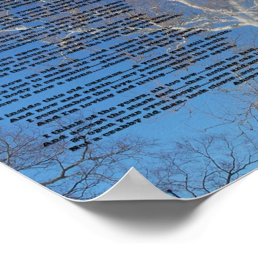 Crabby Old ManWat zie je er nur... Gepersonaliseer Poster (Hoek)