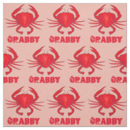 Crabby Red Pink Maryland Baltimore Crab Beach MD Stof
