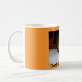 Crabby Siamese Cat Coffee Mok (Links)