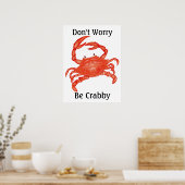 Crabby ... - SRF Poster (Keuken)