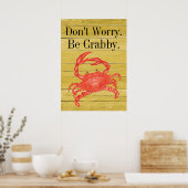 Crabby ... - SRF Poster (Keuken)