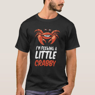 Crabby stemming voor krab been t-shirt