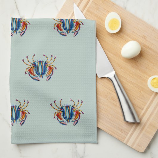 Crabby Theedoek (Quarter Fold)