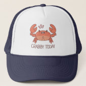 Crabby Today Fierce Crab Bad Trucker Pet (Voorkant)