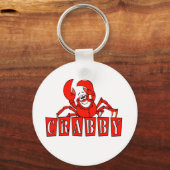 Crabby Tshirts en Gifts Sleutelhanger (Voorkant)