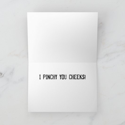 Crabby Valentijn Feestdagen Kaart (Binnen)