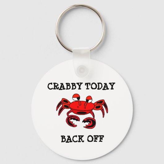 Crabby vandaag weer terug van Sleutelhanger (Voorkant)