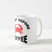 Crabby voor koffie-Mok Koffiemok (Voorkant rechts)