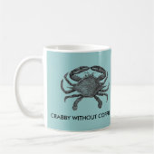 Crabby zonder koffie koffiemok (Links)