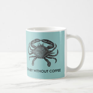 Crabby zonder koffie koffiemok