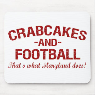 Crabcakes en Football Muismat
