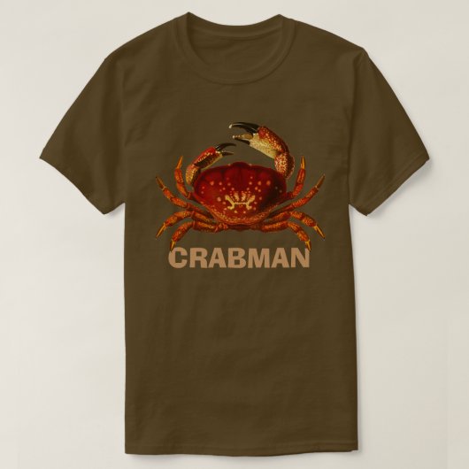 Crabman T-shirt (Design voorkant)