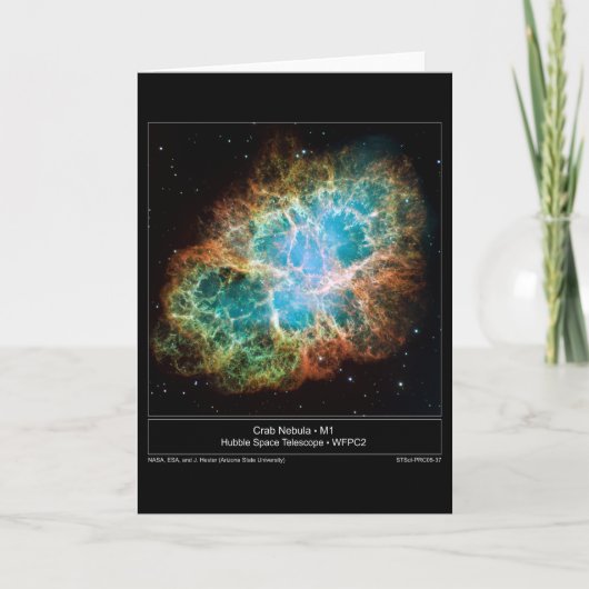 CrabNebulaM1-2005-37 Kaart (Voorkant)