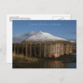 Crabpot Yard in de Nederlandse haven, Alaska Briefkaart (Voorkant / Achterkant)