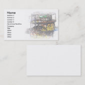 Crabpots Visitekaartje (Voorkant / Achterkant)