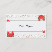 Crabs Beach-profielkaart Visitekaartje (Achterkant)