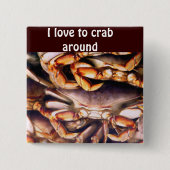 Crabs_Button Vierkante Button 5,1 Cm (Voorkant)