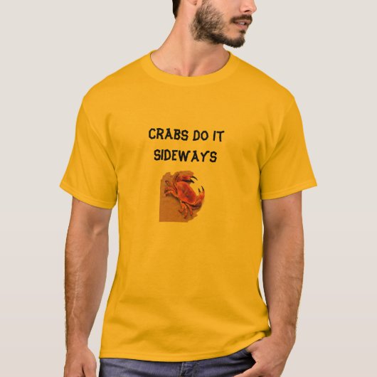 Crabs doen het ideeways t-shirt (Voorkant)
