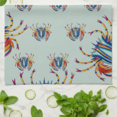 Crabs Eating Crabs Theedoek (Gevouwen)