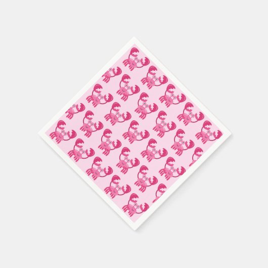 Crabs Seashore Party Servet (Hoek)