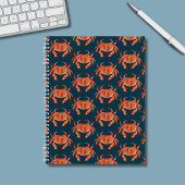 Crabs Seaside Pattern Notitieboek