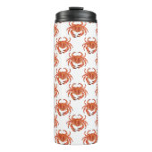 Crabs Seaside Pattern Thermosbeker (Voorkant)