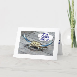 CRABS ZEGT DAT JE ME OP DE 50ste BIRTHDAY HUMOR KR Kaart