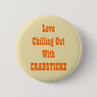 Crabstickz Fan Page Ronde Button 5,7 Cm